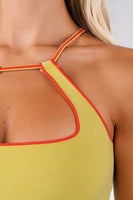 Cloud II™ Outline Keyhole Tank - Avocado Washed