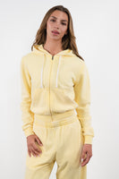 Vitality Homebody® Fitted Full Zip - Buttercream Washed