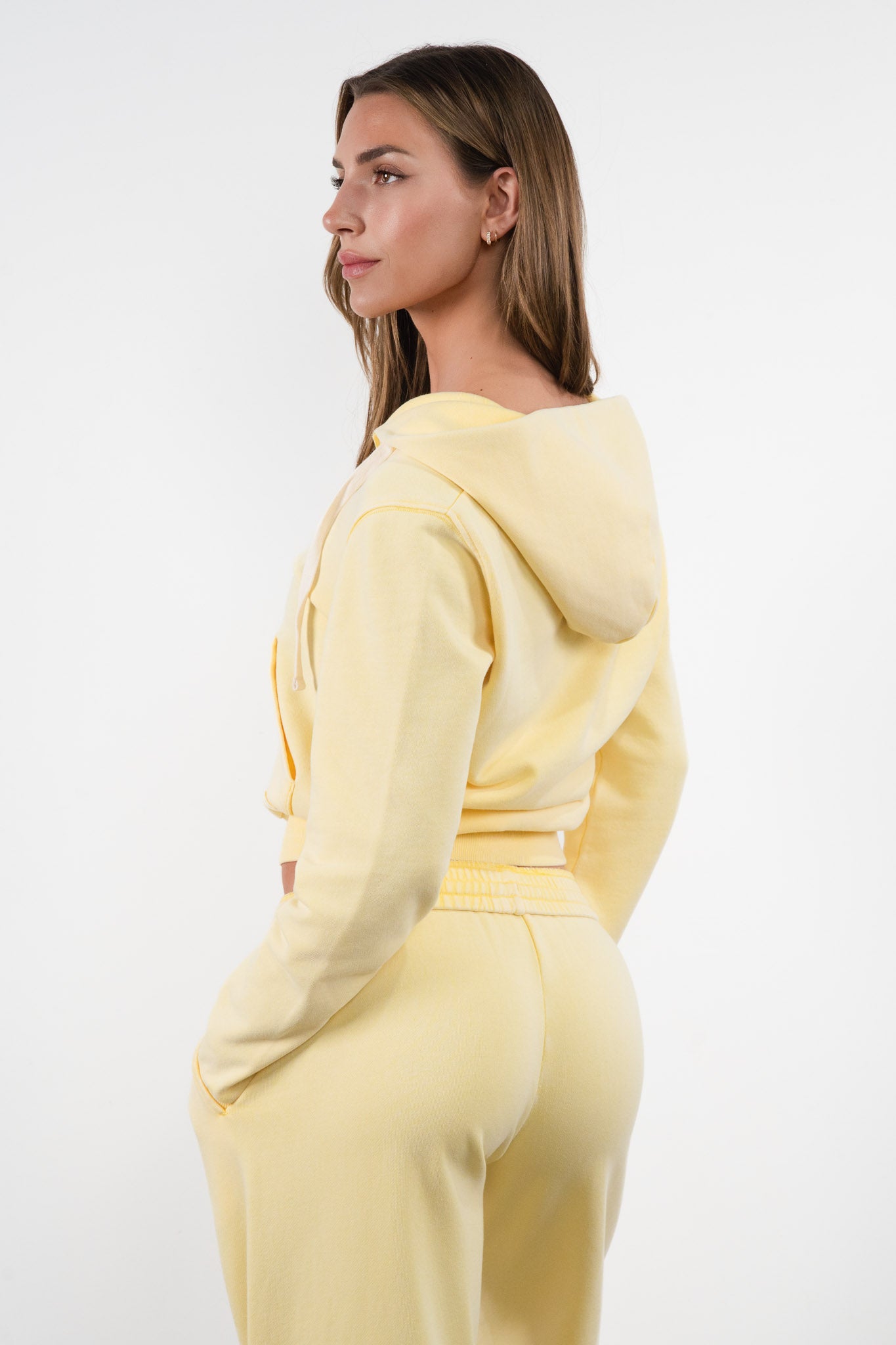 Vitality Homebody® Fitted Full Zip - Buttercream Washed