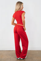 Vitality Essence Weekend Pant - Poppy
