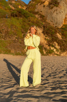 Vitality Homebody® Wide Leg Trouser - Pear Washed