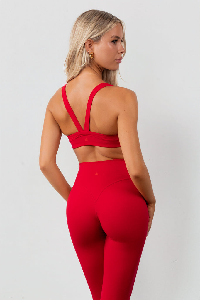 Cloud II™ Panel Bra - Cherry