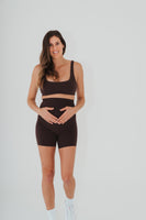 Cloud II™ Maternity Volley Short - Espresso