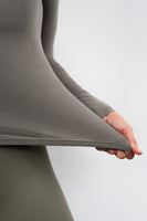 Vitality Basis® Crew Long Sleeve - Vetiver