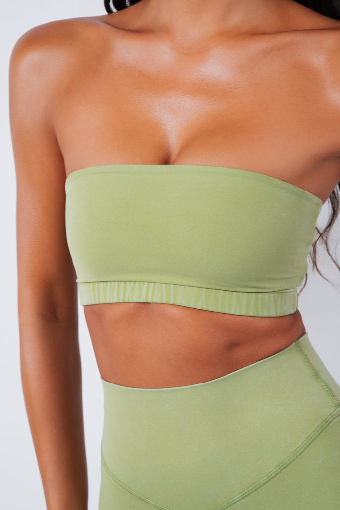 Cloud II™ Bandeau Bra - Palm Leaf Washed