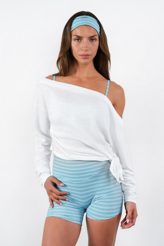 Vitality Whisper Slouch Long Sleeve - Snow