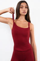 Cloud II™ Layered Tank - Scarlet