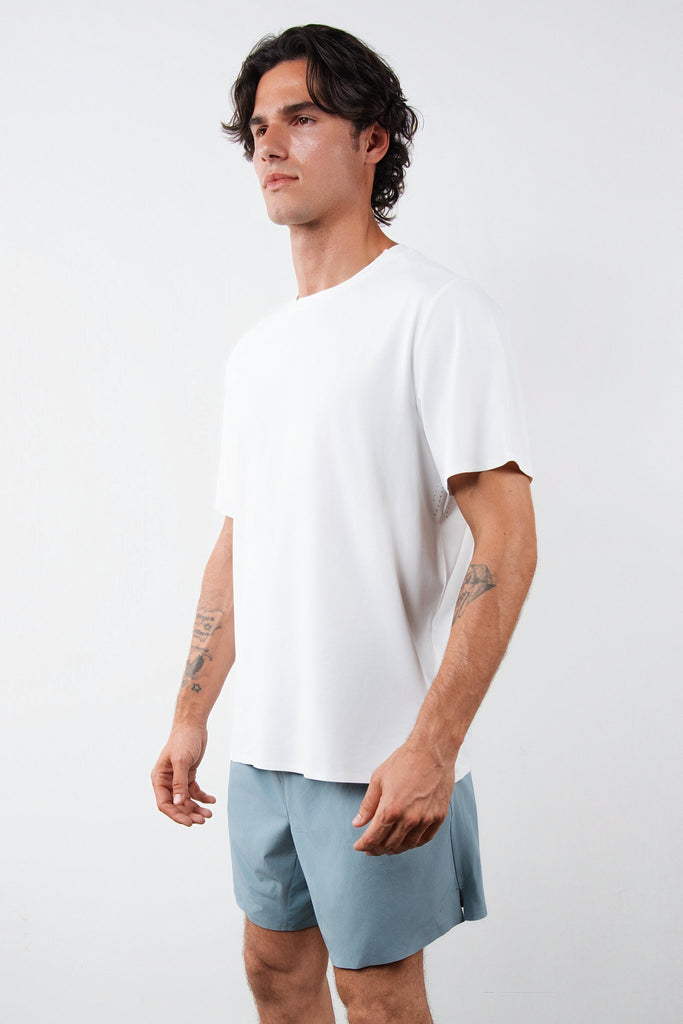 Vitality Zephyr Men's Tee - Snow