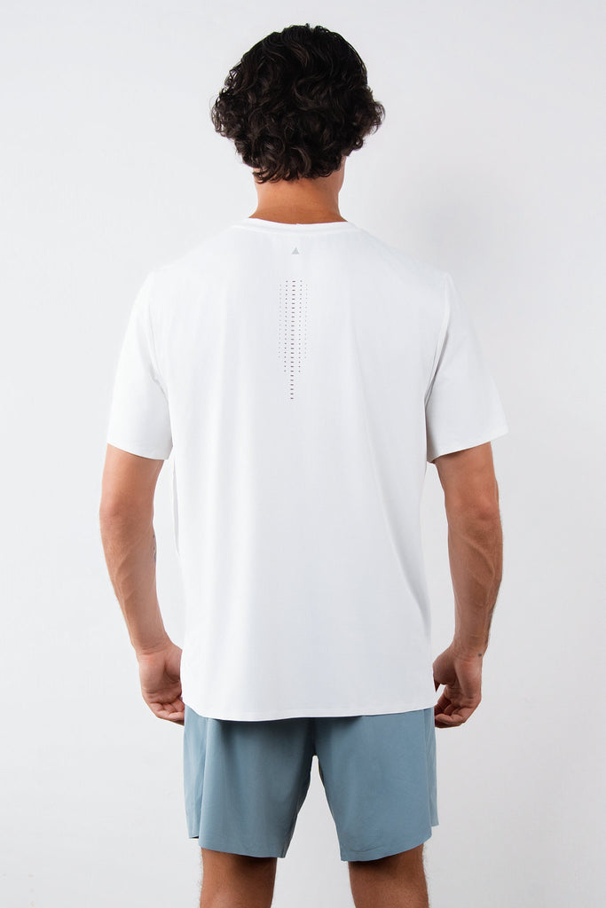 Vitality Zephyr Men's Tee - Snow