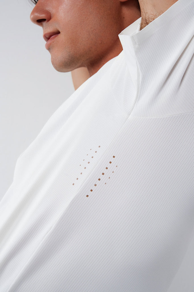 Vitality Zephyr Men's Tee - Snow