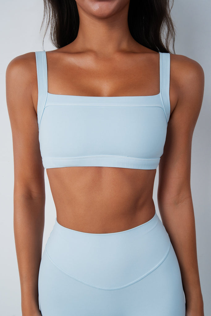 Cloud II™ Square Bra - Clear Sky Washed