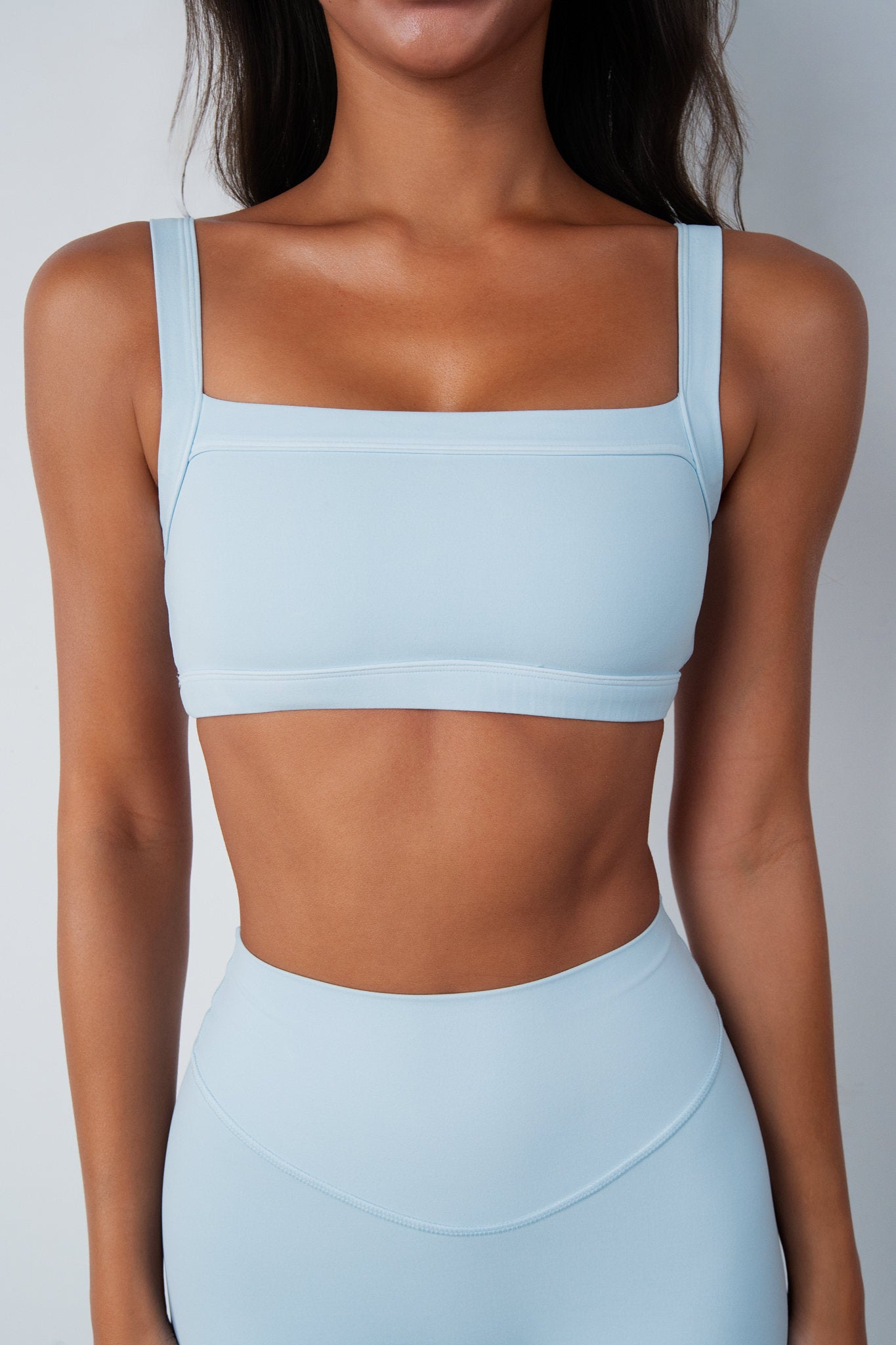 Cloud II™ Square Bra - Clear Sky Washed