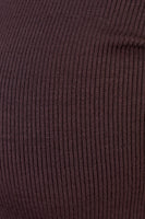 Vitality Essential Rib Scoop Top - Espresso