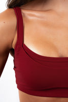 Cloud II™ Layered Bra - Scarlet