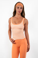 Cloud II™ Bay Tank - Apricot Stripe
