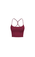 Vitality Daydream Stitch Racer Tank - Burgundy Vineyard