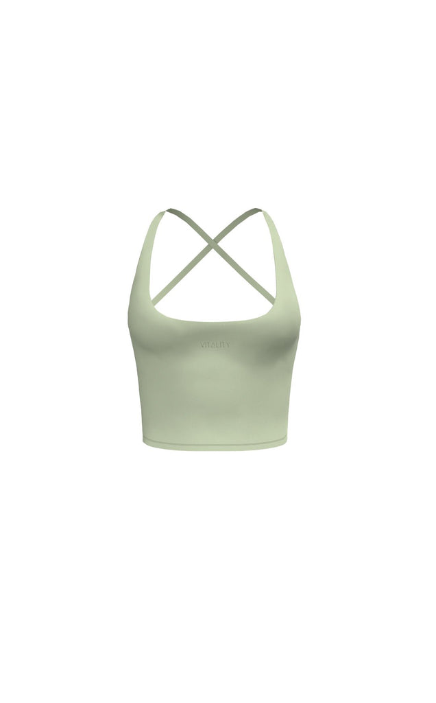 Cloud II™ Lace Up Tank - Sage