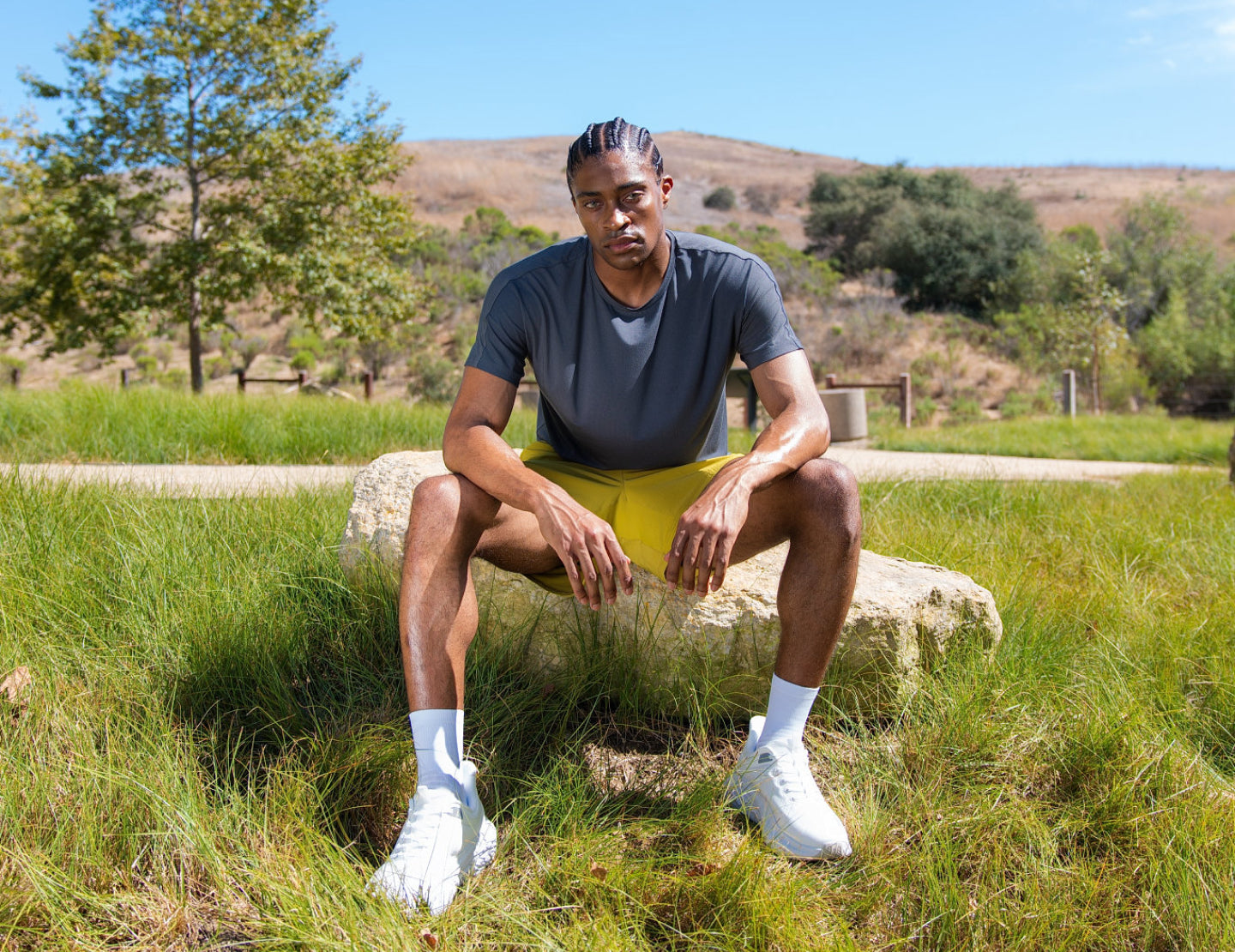 how to dress up athletic shorts Stylish Dress Shirt and Athletic Shorts Combination