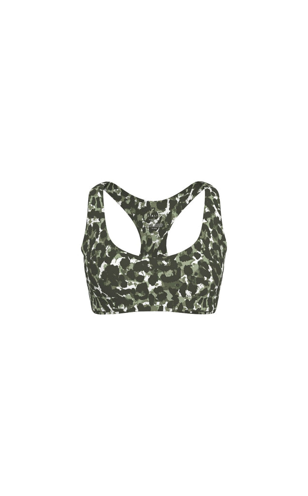 Vitality Pulse™ Core Bra - Olive Feline