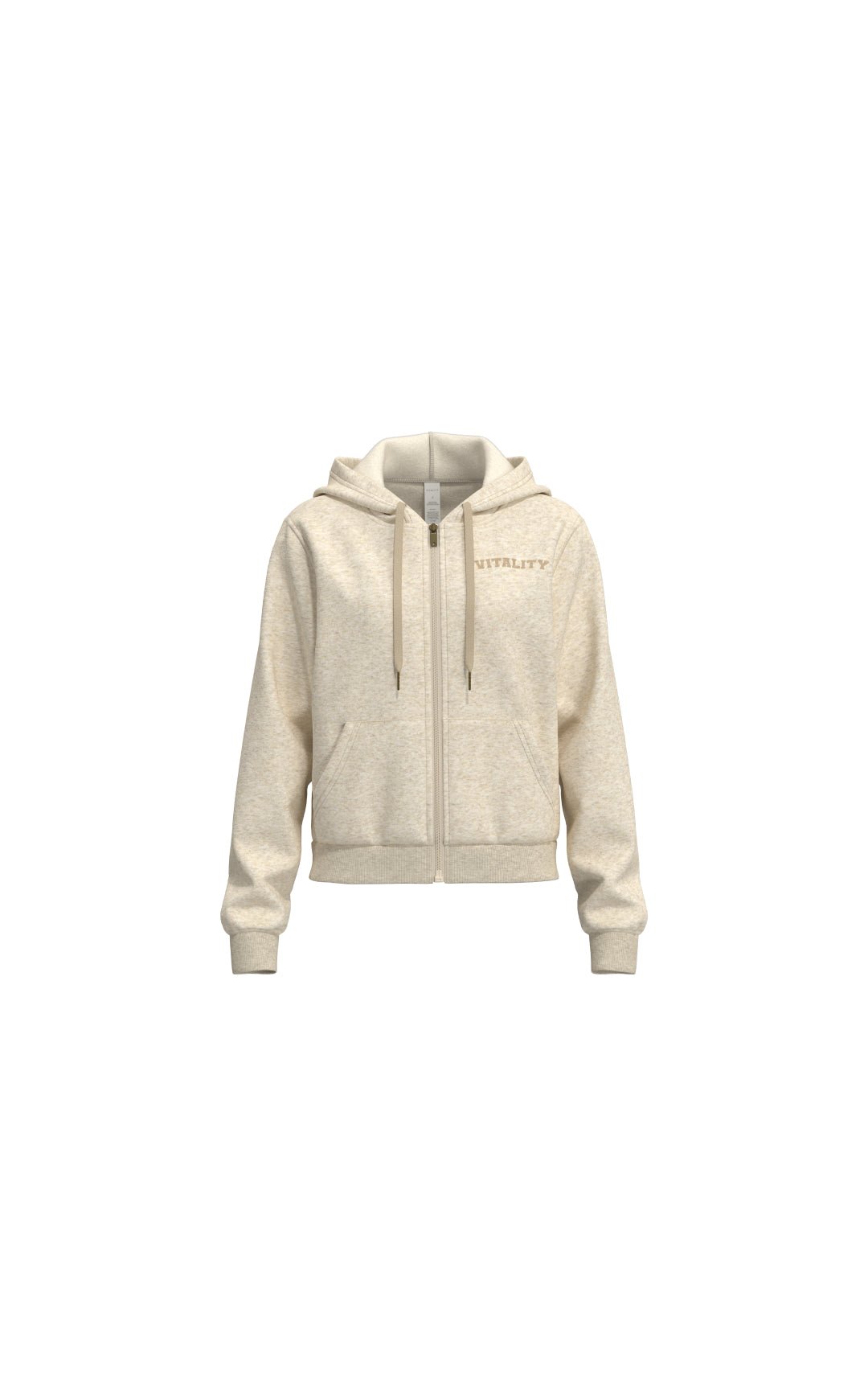 Vitality Women's Cozy Zip - Oat Marl