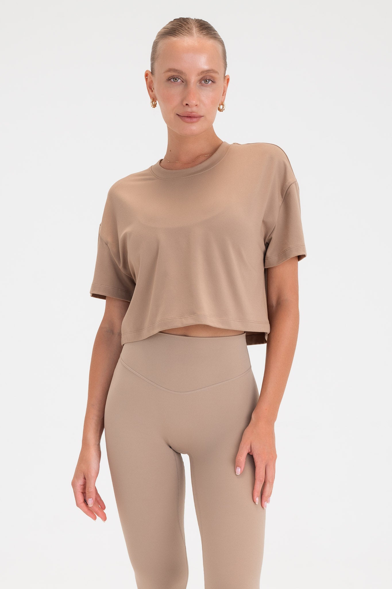 Vitality Motive Retro Tee - Khaki