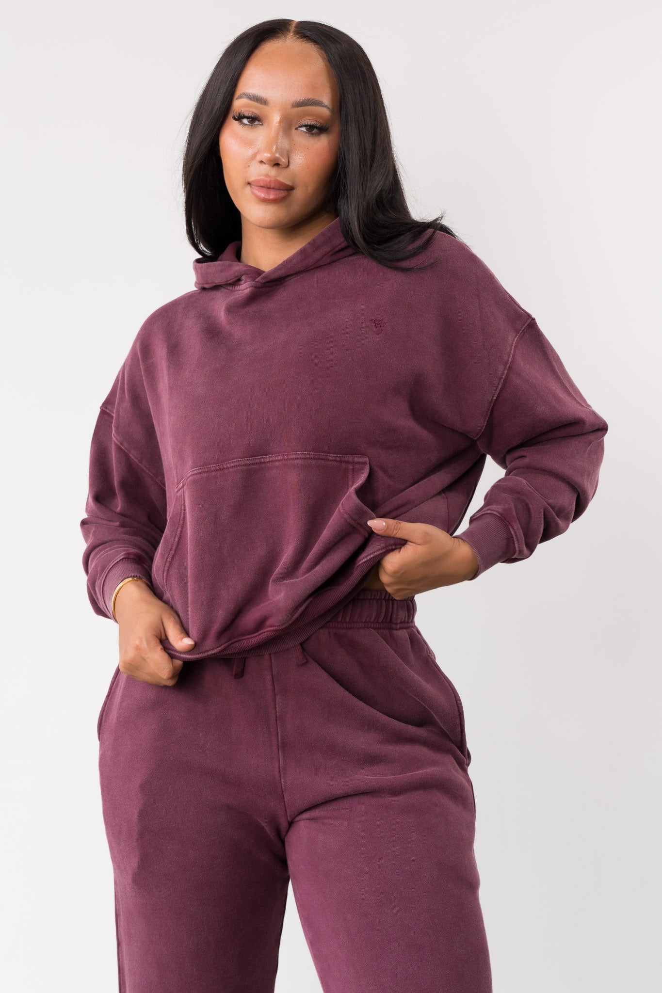 Vitality Homebody® Women's Hoodie - Wine Washed