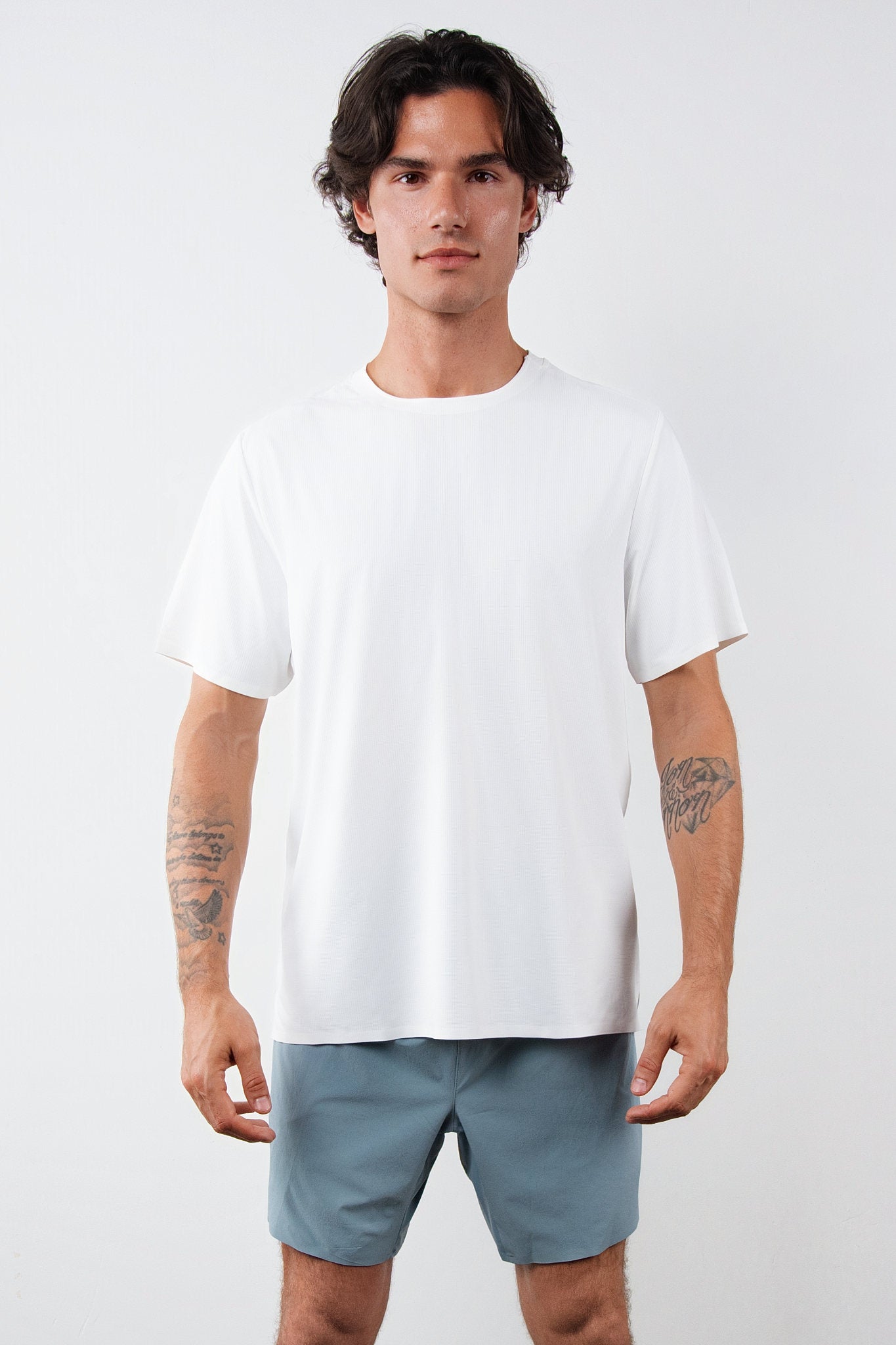 Vitality Zephyr Men's Tee - Snow