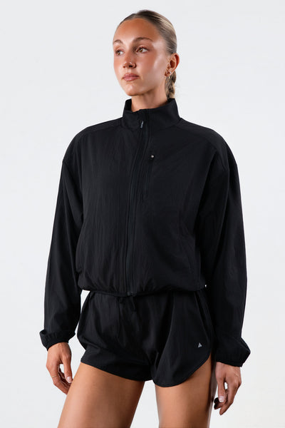 【極美品】BRIEFING POCKETABLE WIND BLOUSON L Vitality Breeze® Wind Jacket - Midnight