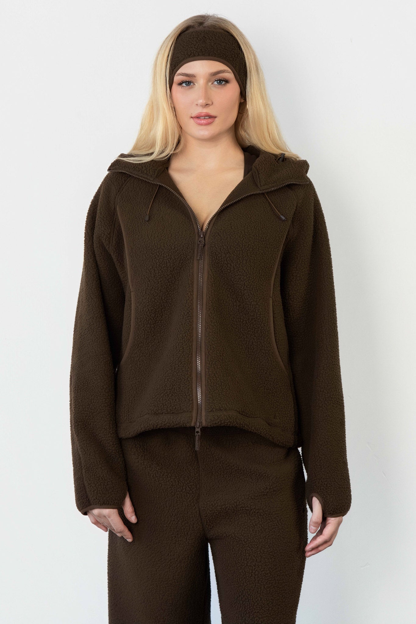 BoTT Embassy Zip Hoodie ブラウン L パーカー Primo Zip Hoodie - Espresso | OLA