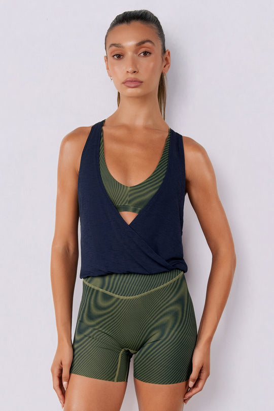 Vitality Flow Crossover Tank - Nocturne