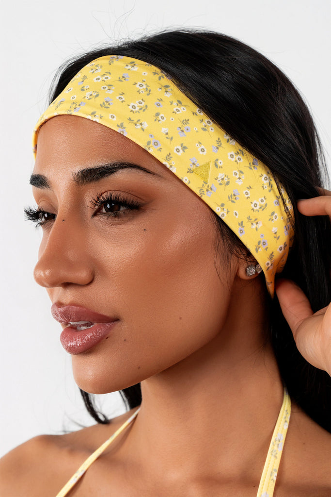 Cloud II™ Sport Headband - Sunny Microfloral