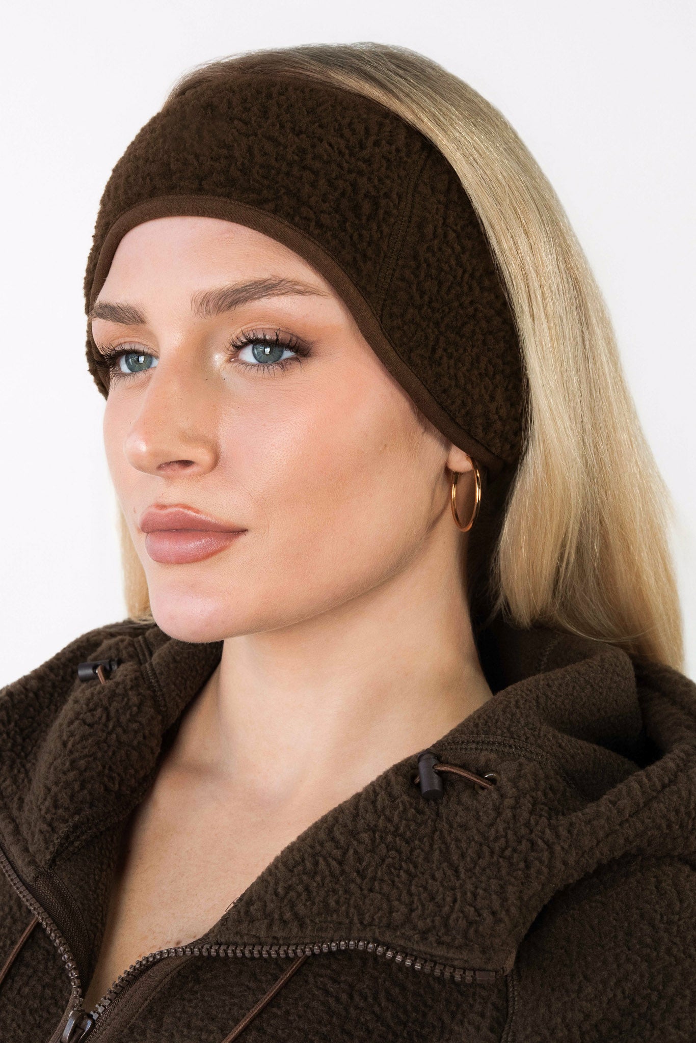 Vitality Polar Fleece Ear Warmer - Toasted Walnut