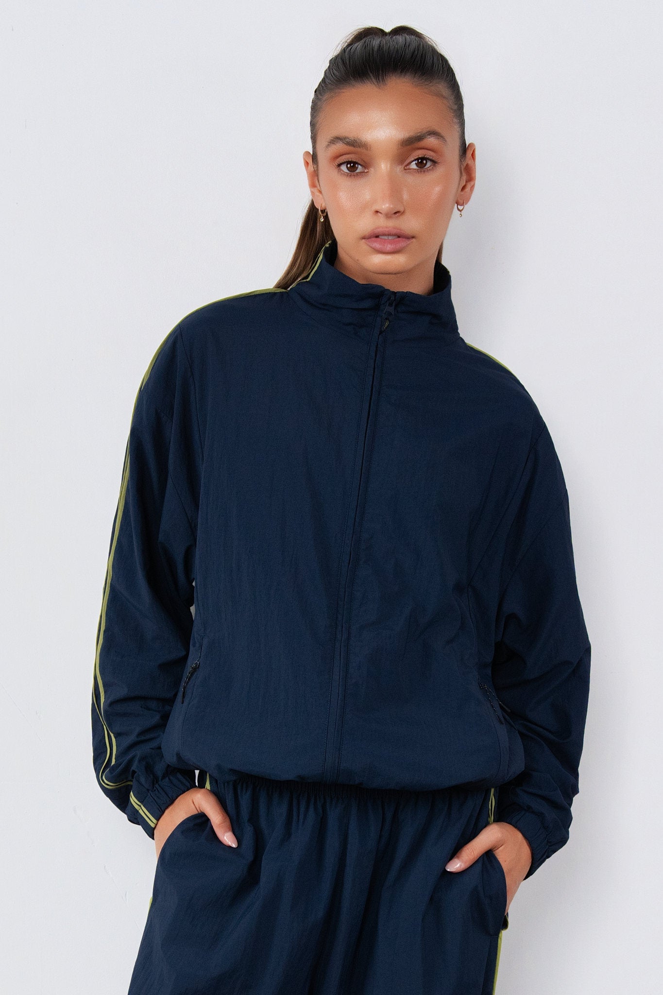 Vitality Linear Track Jacket - Nocturne