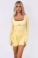 Vitality Flow Wrap Top - Vanilla