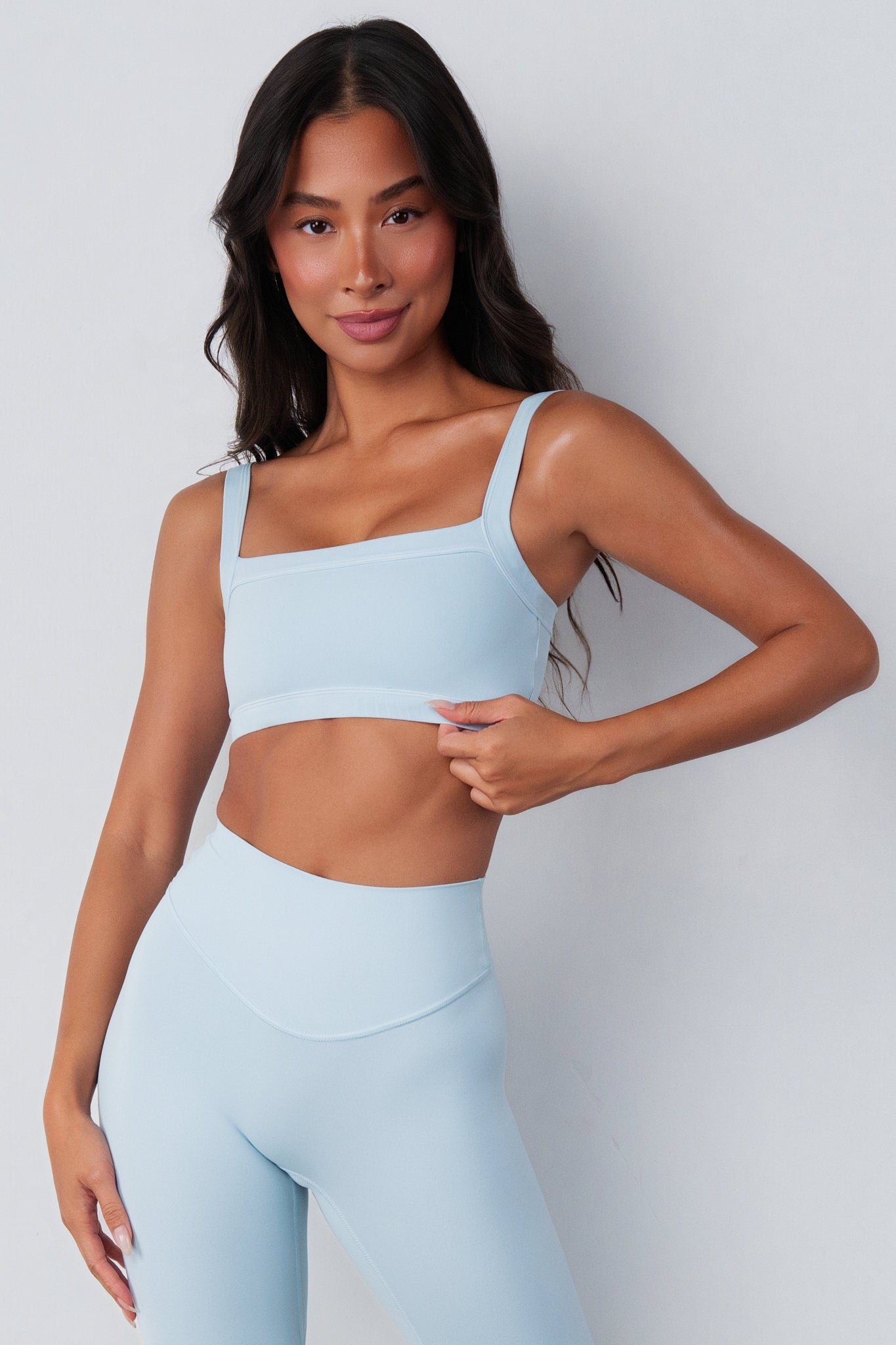 Cloud II™ Square Bra - Clear Sky Washed