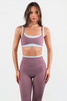 Cloud II™ Layered Bra - Earthy Plum