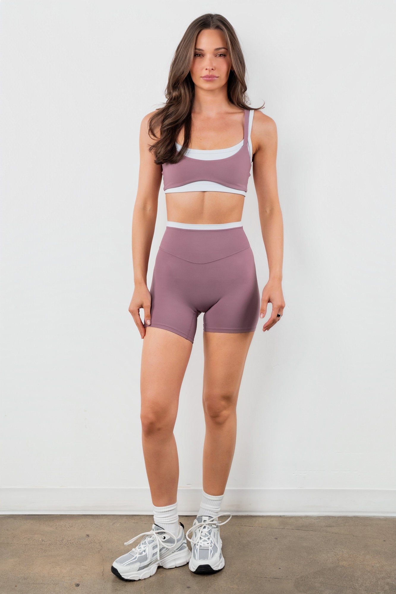 Cloud II™ Contrast Volley Short - Earthy Plum