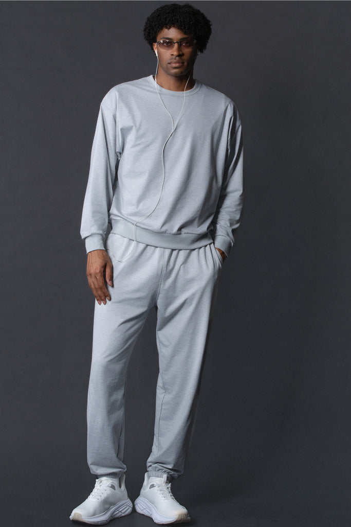 Vitality Marshmallow Men's Go Jogger - Stone Heather