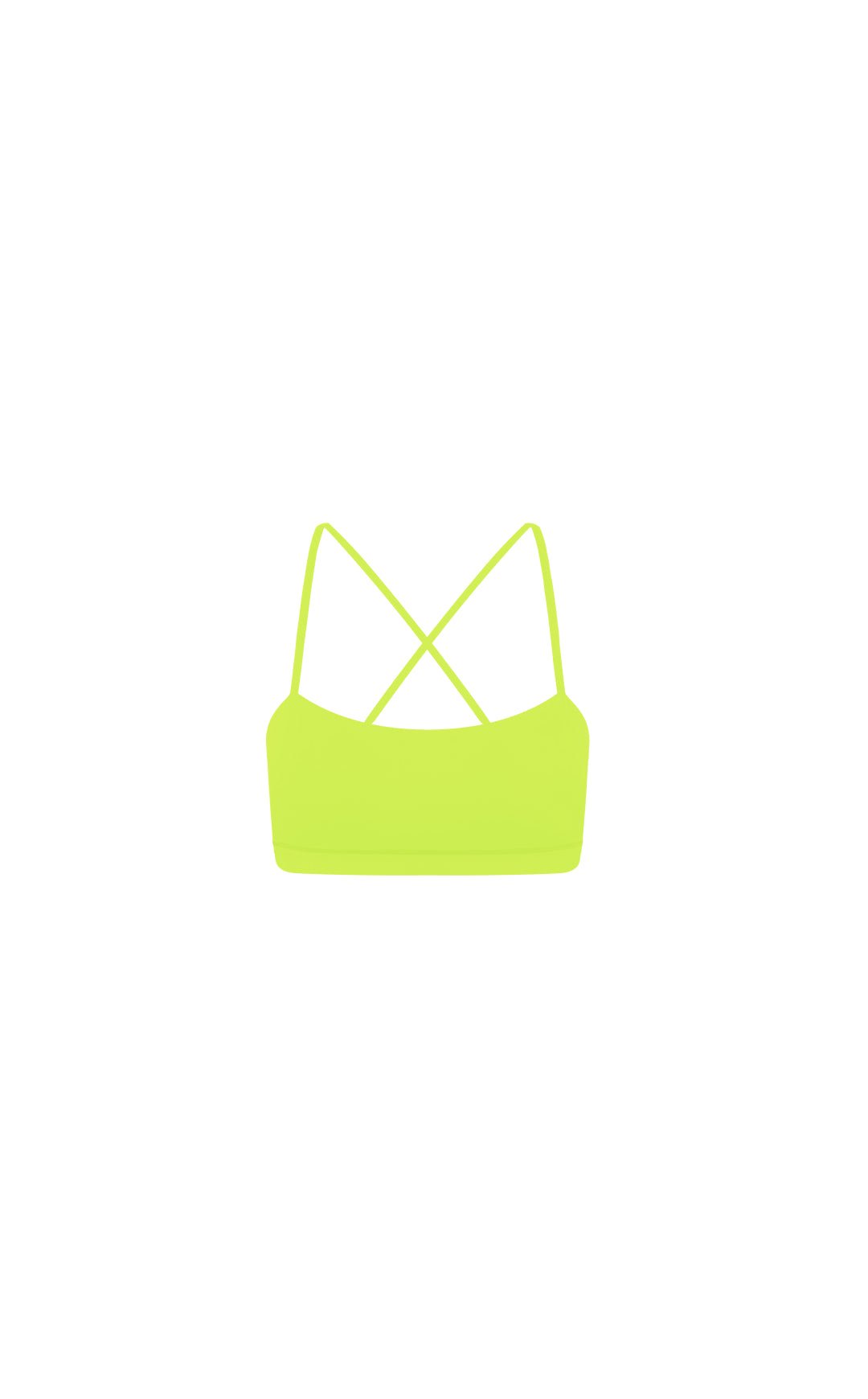 Vitality Pulse™ Mini Bra - Neon Yellow