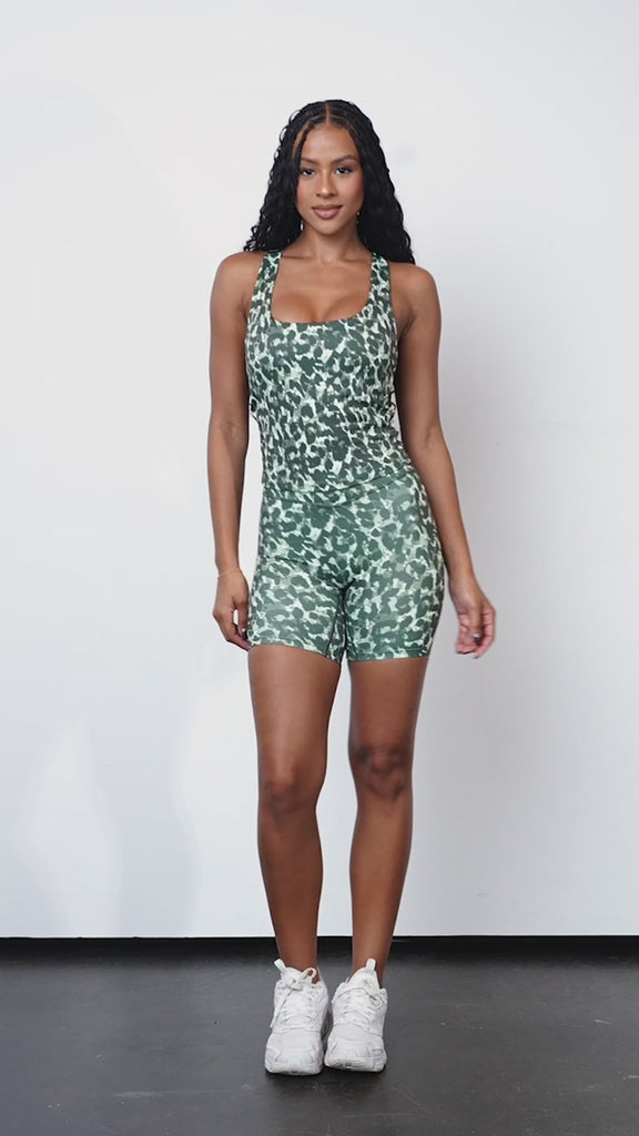 Vitality Pulse™ Core Tank - Olive Feline