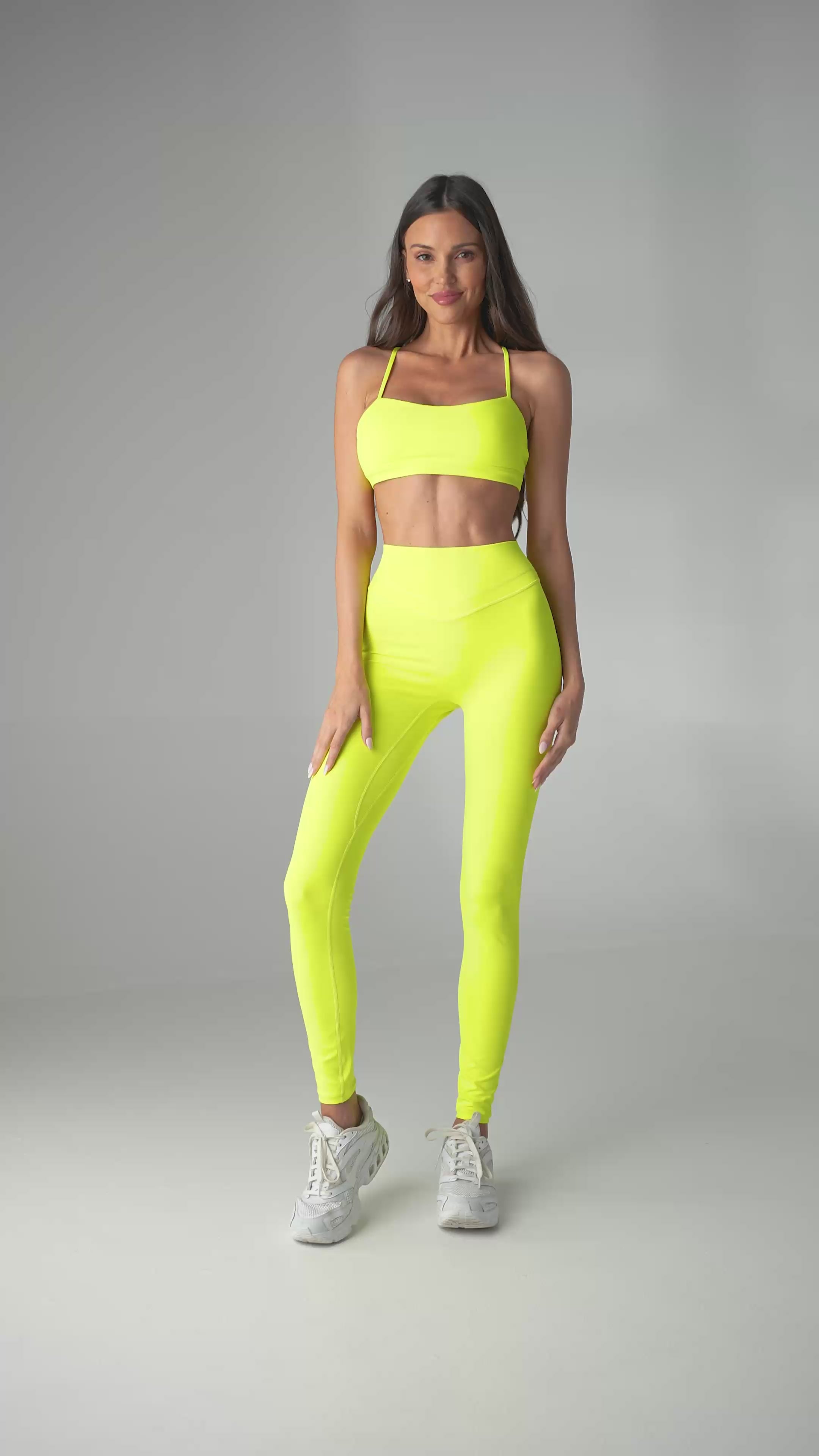 neon yellow gym top