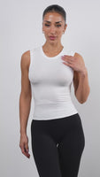 Vitality Basis® Muscle Tank - Snow