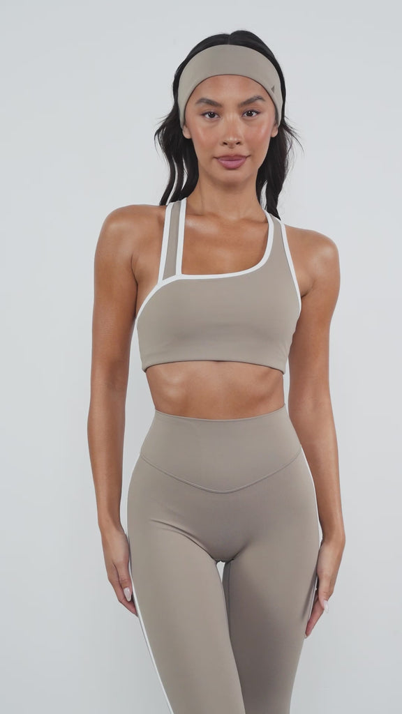 Cloud II™ Swoop Bra - Cashew Contrast