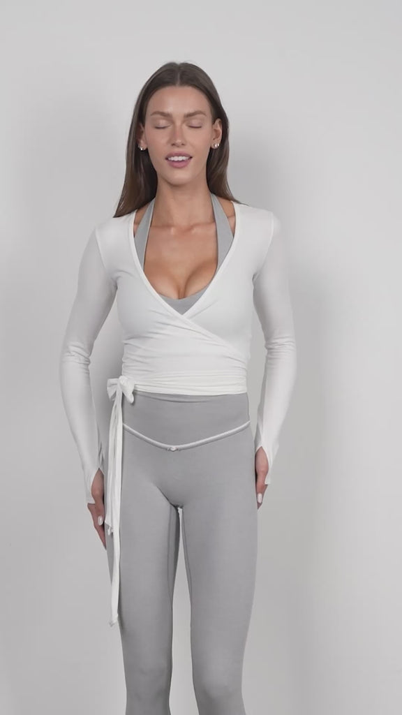 Vitality Basis® Wrap Top - Snow