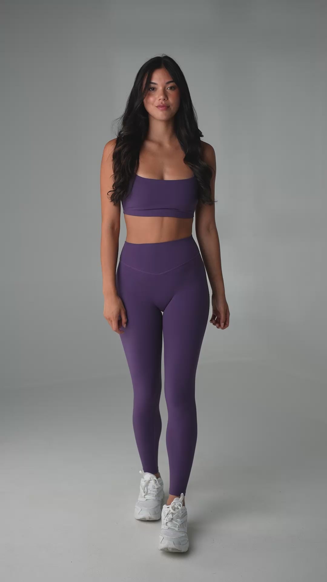 Purple Gym Leggings - High Waisted - Amethyst | Oner Active US