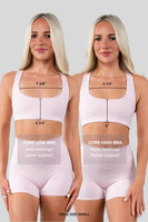 Cloud II™ Core Low Bra - Rose Quartz