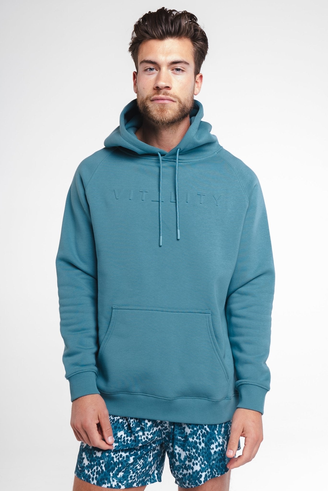 Maker Uni Hood - Teal – Vitality Athletic Apparel