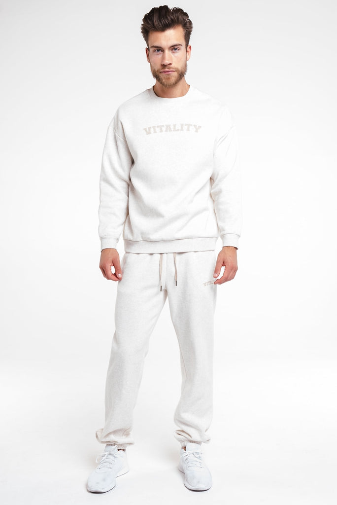 Vitality Cozy Uni Jogger - Oat Marl