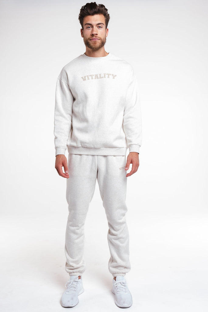 Vitality Uni Cozy Crew - Oat Marl