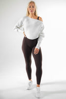 Vitality Ember Crop Sweater - Oat